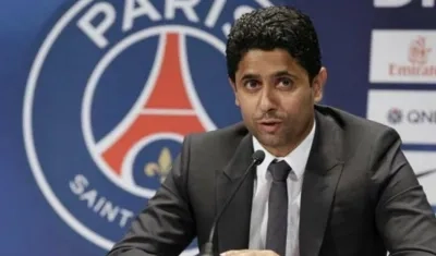 El presidente del París Saint-Germain, Nasser Al Khelaifi.