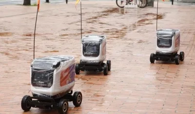 Robots para la entrega de domicilios.