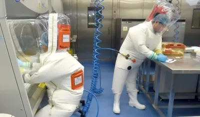 Laboratorio del Instituto de Virología de Wuhan.