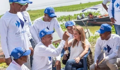 La Gobernadora del Atlántico, Elsa Noguera.