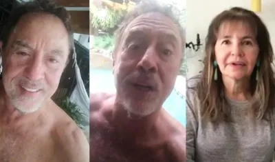 Alejandro Munárriz y Lourdes López.