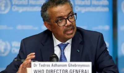  Tedros Adhanom Ghebreyesus, director general de la Organización Mundial de la Salud (OMS).