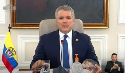 Presidente Iván Duque.