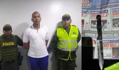 José David Orozco Páez cuando fue capturado el día de los hechos.