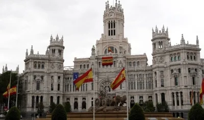 Plaza de Cibeles en España.