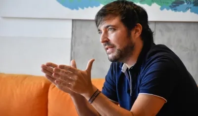 El Alcalde de Barranquilla, Jaime Pumarejo.