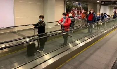 Colombianos repatriados.