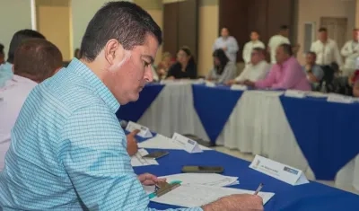 Rodolfo Ucrós, Alcalde de Soledad.