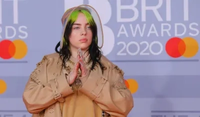 La estrella del Pop, Billie Eilish. 