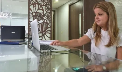 La Gobernadora del Atlántico, Elsa Noguera.