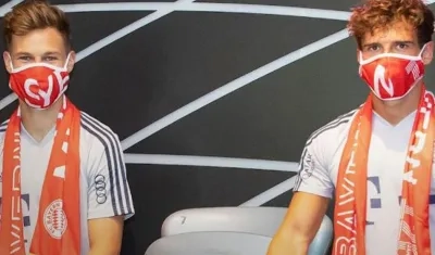 Joshua Kimmich y Leon Goretzka.