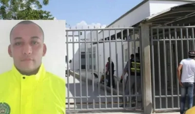 El patrullero de la Sijin, Luis Fernando Zúñiga Bornacelly.