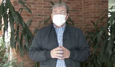 Carlos Holmes Trujillo, ministro de Defensa.