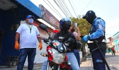 Operativos para controlar la circulación en Soledad.
