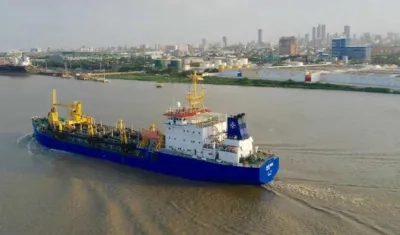 La draga china Hang Jun 5001.