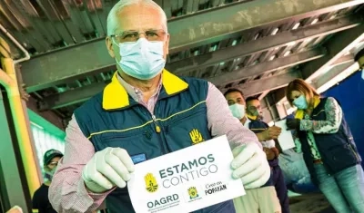 Alcalde de Popayán, Juan Carlos López Castrillón.