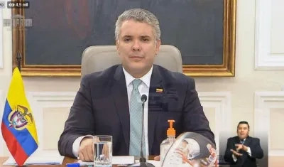 Presidente Iván Duque.
