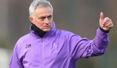 El técnico José Mourinho.