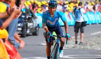Nairo Quintana, ciclista colombiano.