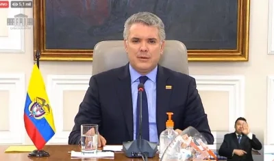 Presidente Iván Duque.