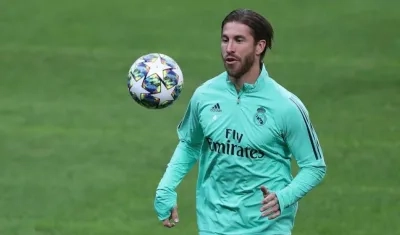El capitán del Real Madrid, Sergio Ramos.