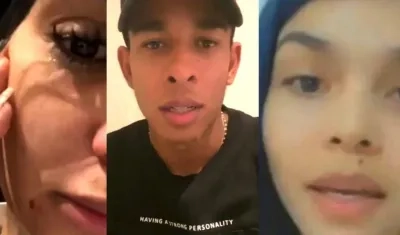 Daniela Cortés, Sebastián Villa y Alexandra Marín.