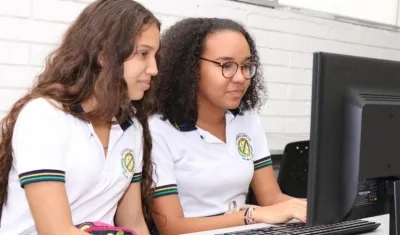 Estudiantes de colegios públicos de Barranquilla