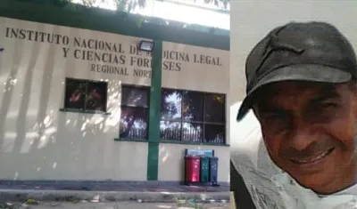 El cuerpo del hombre se encuentra en Medicina Legal.