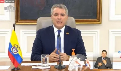 Iván Duque, Presidente de Colombia.
