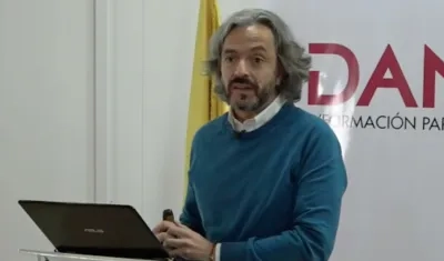 Juan Daniel Oviedo, director del DANE.