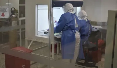 Imagen del laboratorio de Unisimón.