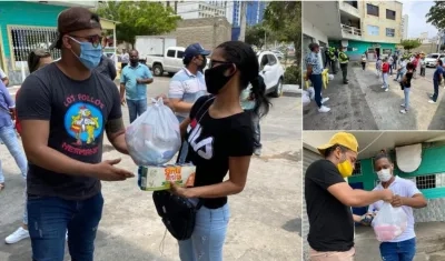 Los trabajadores nocturnos de discotecas de Barranquilla se beneficiaron de mercados.