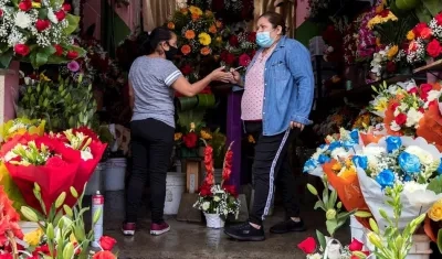 Vendedoras de flores en Los Ángeles.