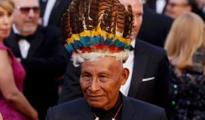 Antonio Bolívar, actor natural. Fotografía que lo muestra en uno de sus viajes al exterior.