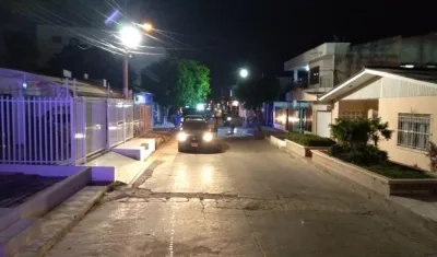 Policía realiza caravanas en Soledad.