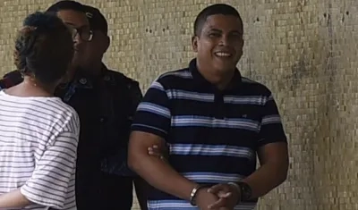 Iván Barrios, condenado por el crimen de su esposa.