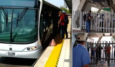 Transmetro cerró sus puertas en el Joe Arroyo.