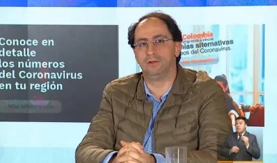 José Manuel Restrepo, Ministro de Comercio.