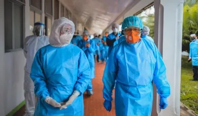 El Ministro de Salud, Fernando Ruiz.