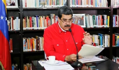 El presidente de Venezuela, Nicolás Maduro.