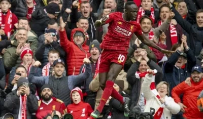 El delantero Sadio Mané.