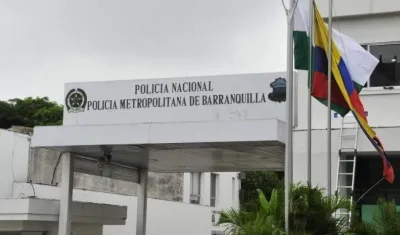 Comando de la Policía Metropolitana de Barranquilla.