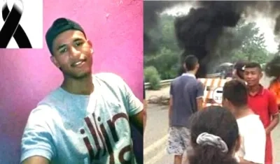 Las protestas se registraron en el corregimiento de Apure.