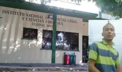 El cuerpo de José Antonio Mantilla Hernández fue llevado a Medicina Legal.