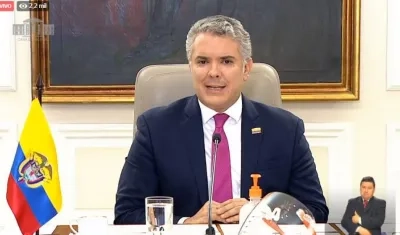 Iván Duque, Presidente de Colombia.