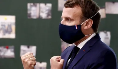 Emmanuel Macron, presidente de Francia.