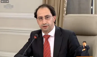 Ministro de Comercio, Juan Manuel Restrepo.