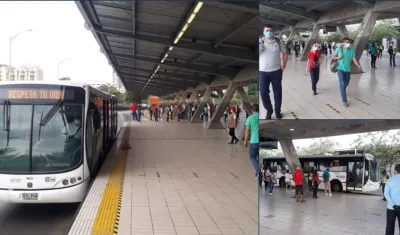 Menos congestión en Transmetro.