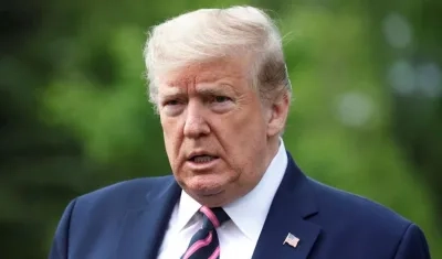 Donald Trump, presidente de los Estados Unidos.