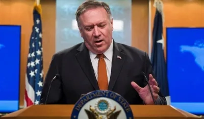 El secretario de Estado de EE.UU., Mike Pompeo.